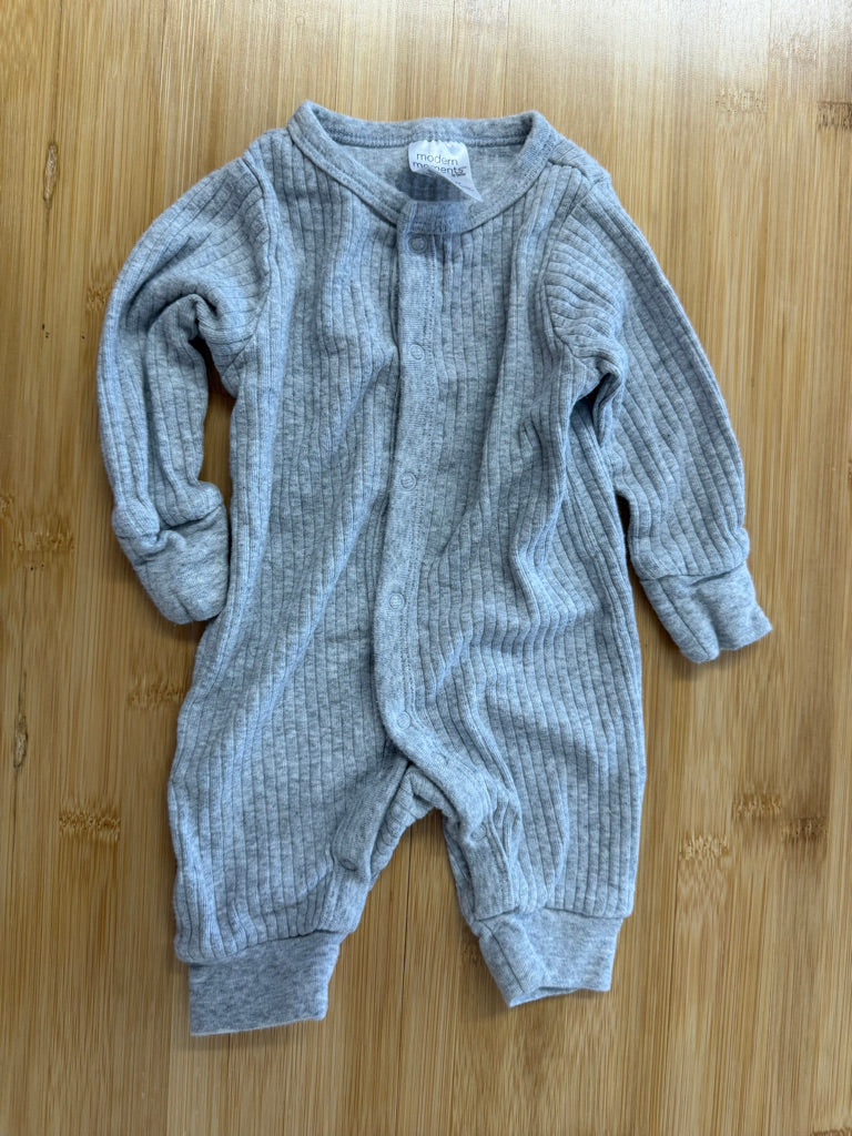 Modern Moments Footless Snap-Up Sleeper – Newborn | Ribbed