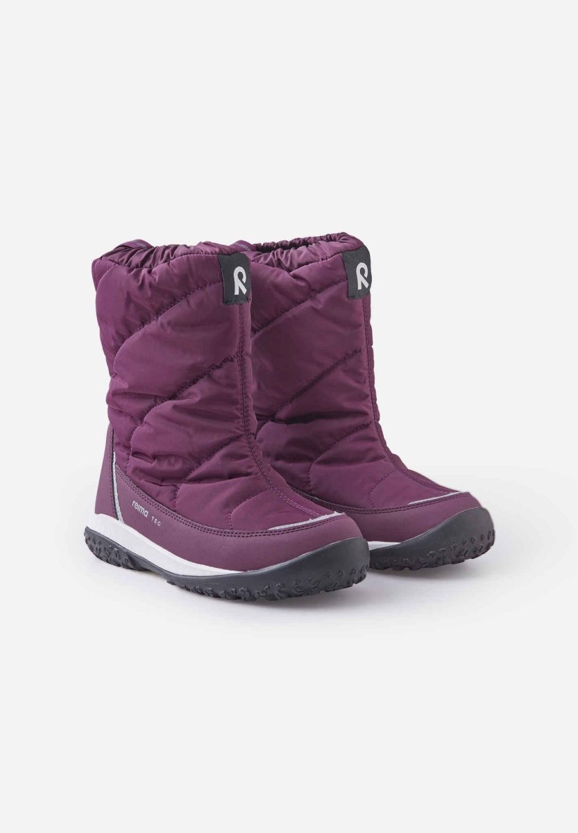 Reima ReimaTec Winter Boots – Kinoskin – Deep Purple - Nest and Sprout-Reima