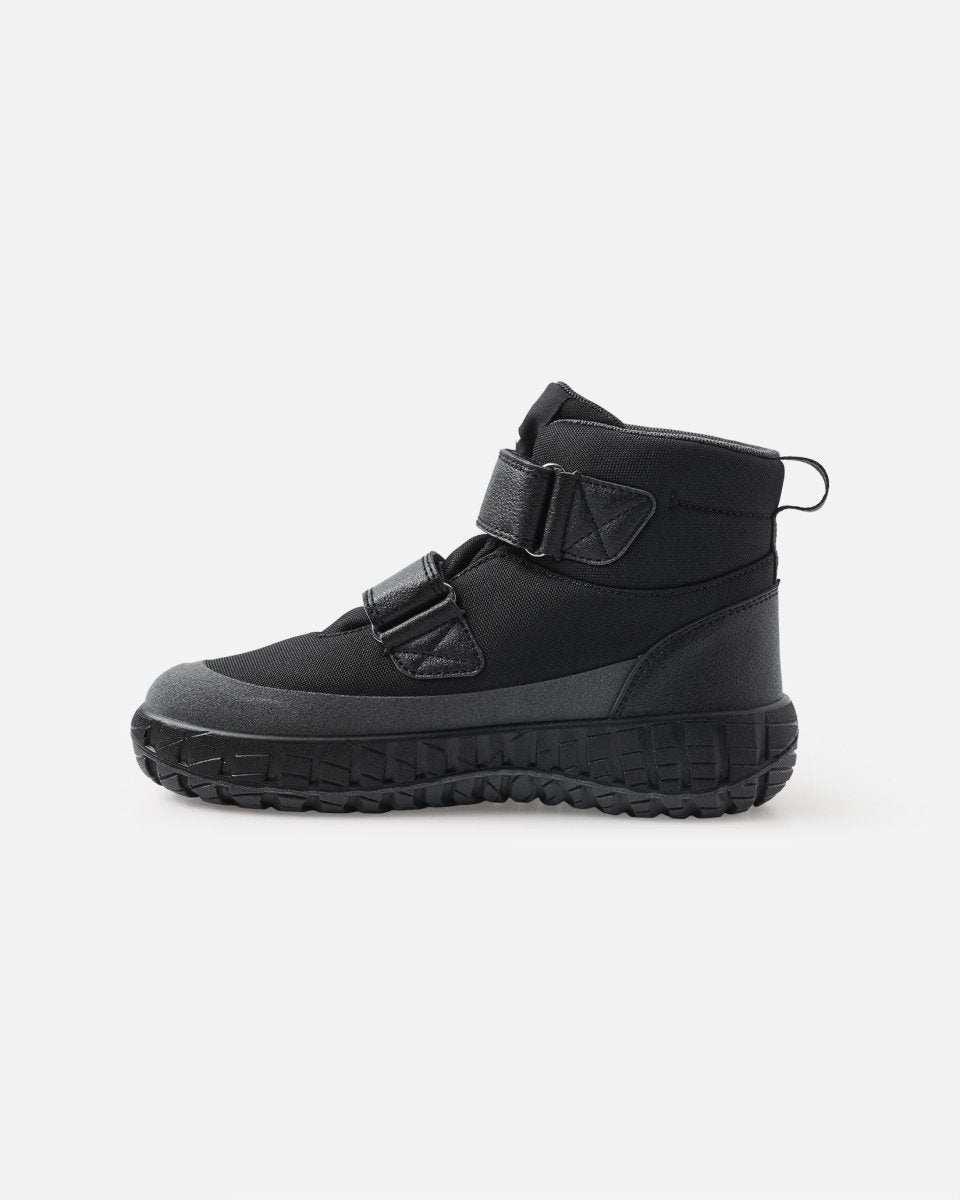 ReimaTec Patter Shoes – Black | Youth Waterproof Mid - Season Footwear - Nest and Sprout - Reima