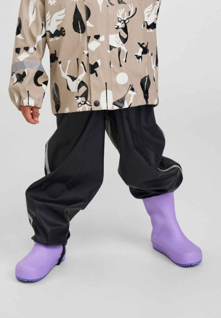 Reima Ankka Barefoot Rain Boots – Lilac | Kids Waterproof Zero-Drop Boots