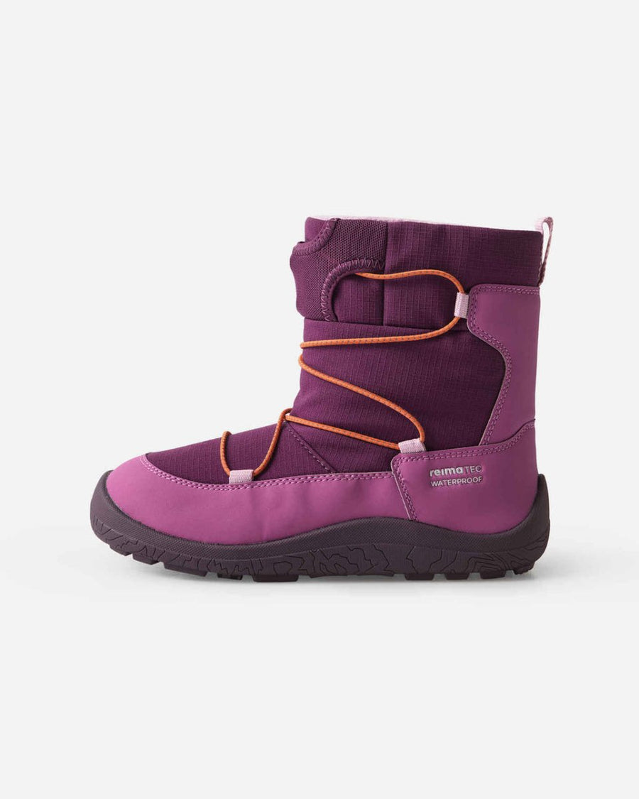 Reima ReimaTec Barefoot Winter Boots – Ensilumi Junior – Deep Purple - Nest and Sprout-Reima