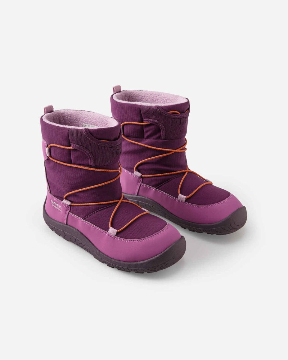 Reima ReimaTec Barefoot Winter Boots – Ensilumi Junior – Deep Purple - Nest and Sprout-Reima