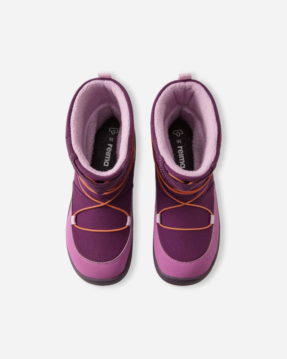 Reima ReimaTec Barefoot Winter Boots – Ensilumi Junior – Deep Purple - Nest and Sprout-Reima