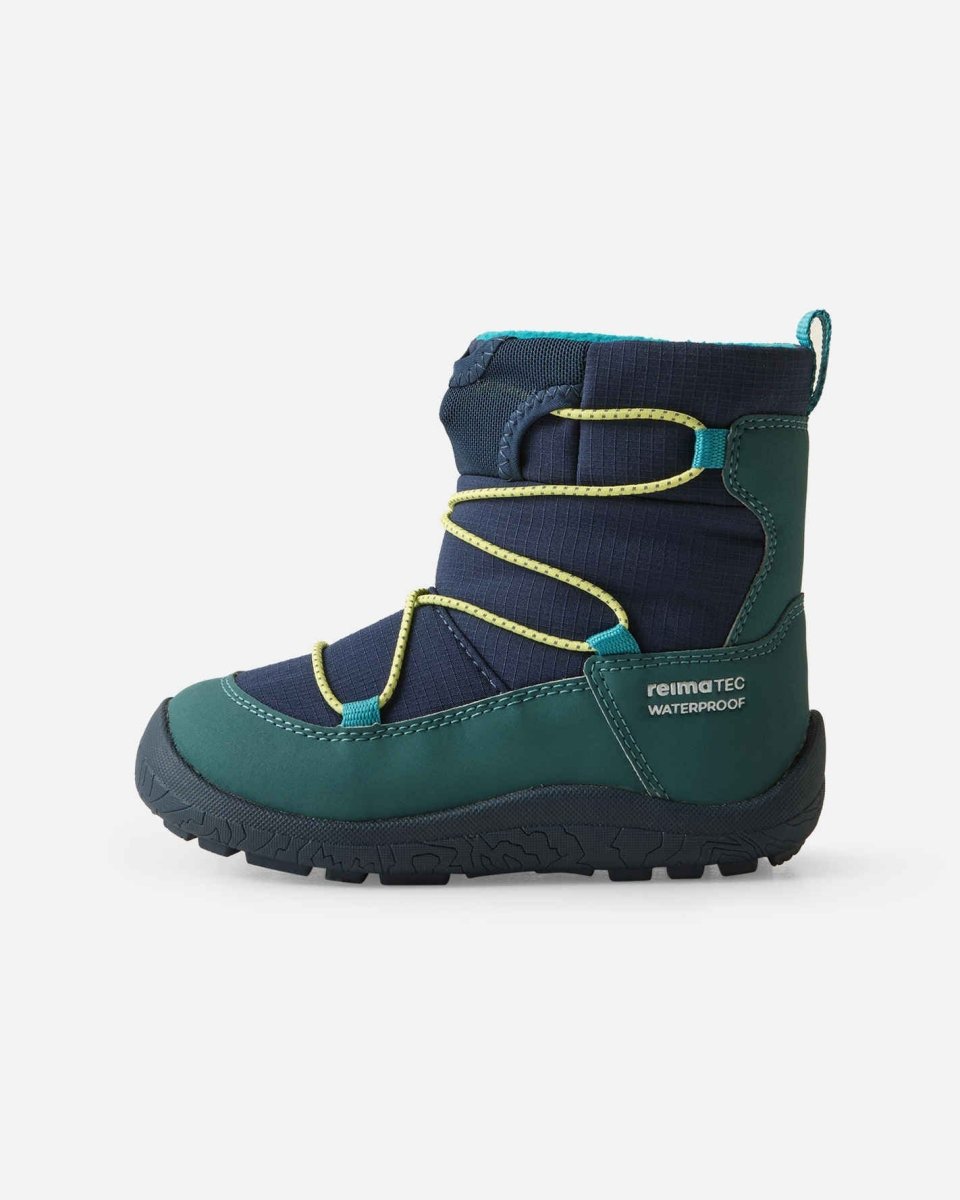 Reima ReimaTec Barefoot Winter Boots – Ensilumi Kids – Navy - Nest and Sprout-Reima