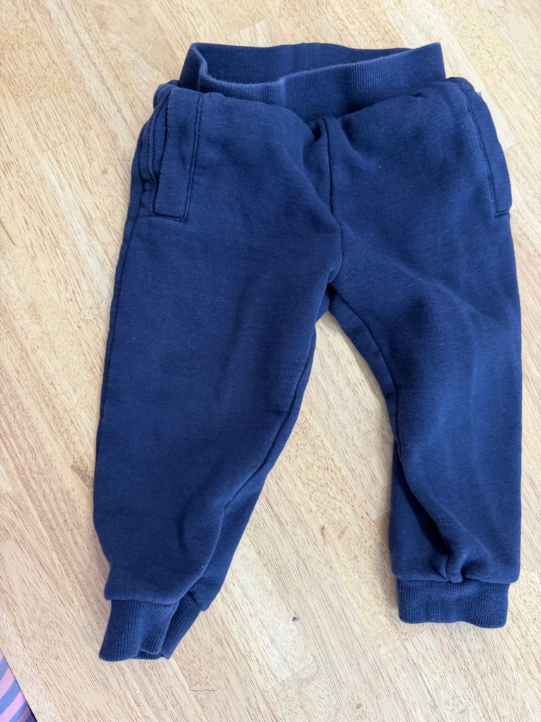 Catimini Jogger Sweatpants – 2 | Blue Cotton/Polyester Blend - Nest and Sprout-Consignment