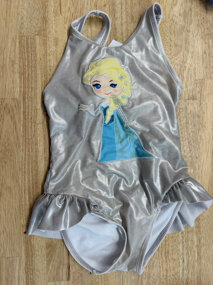 Disney Store Elsa Swimsuit – 7/8 | Silver | Play