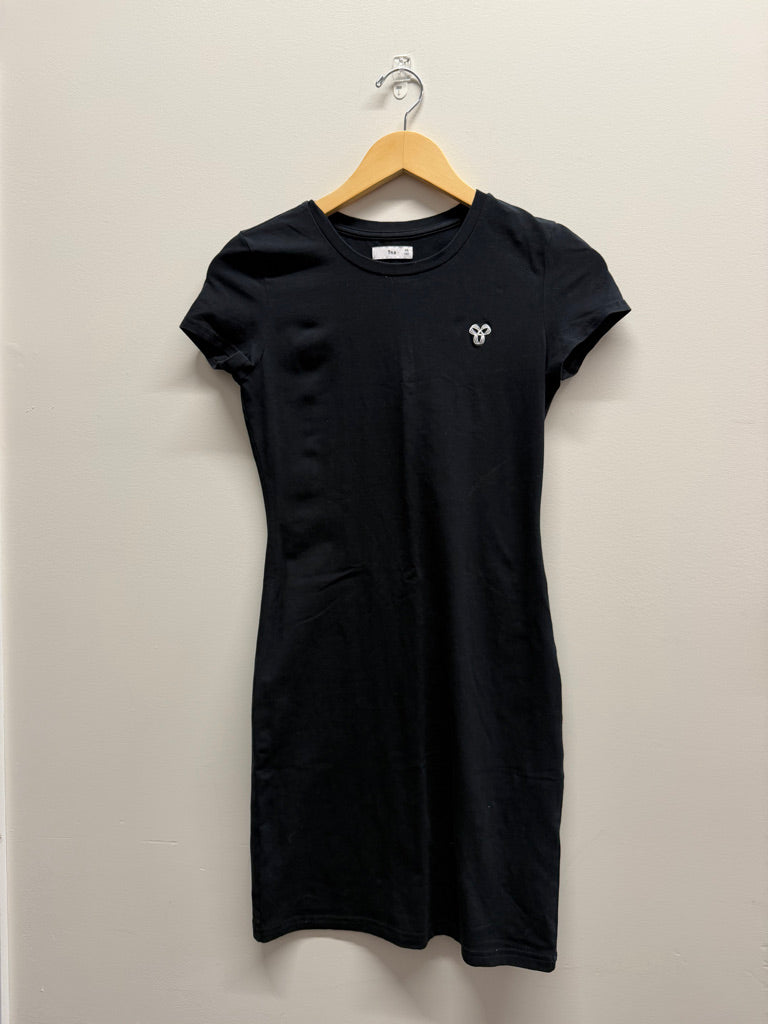 TNA Bodycon Dress – ADULT XS | Black Short Sleeve