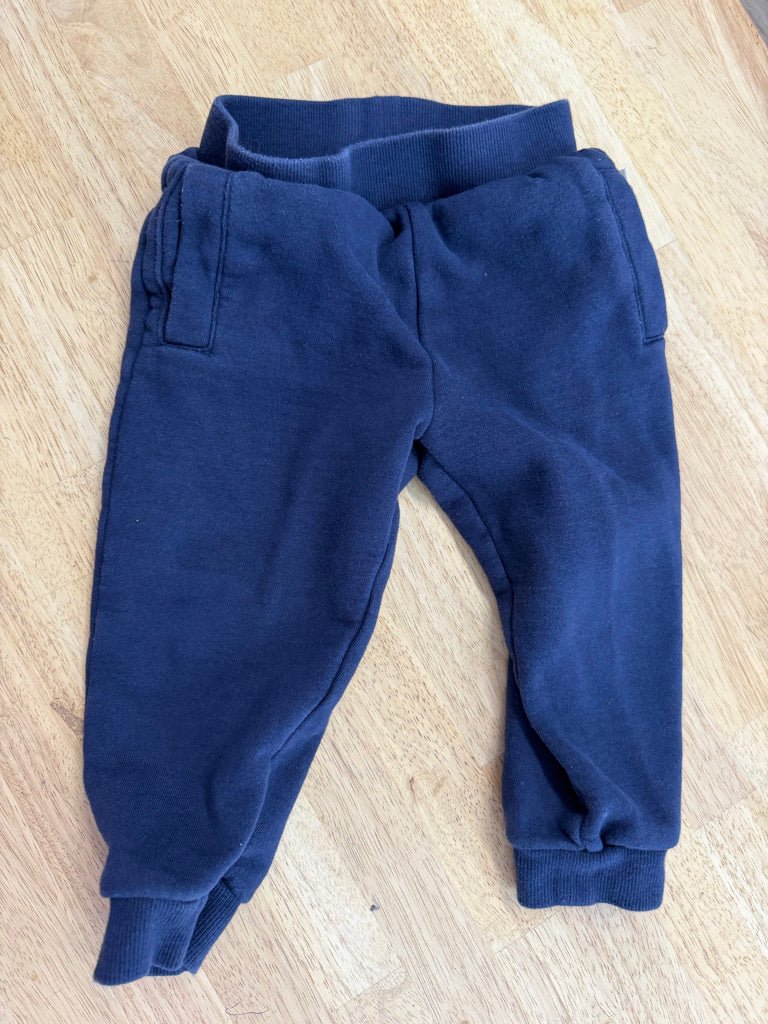 Catimini Jogger Sweatpants – 2 | Blue Cotton/Polyester Blend - Nest and Sprout-Consignment