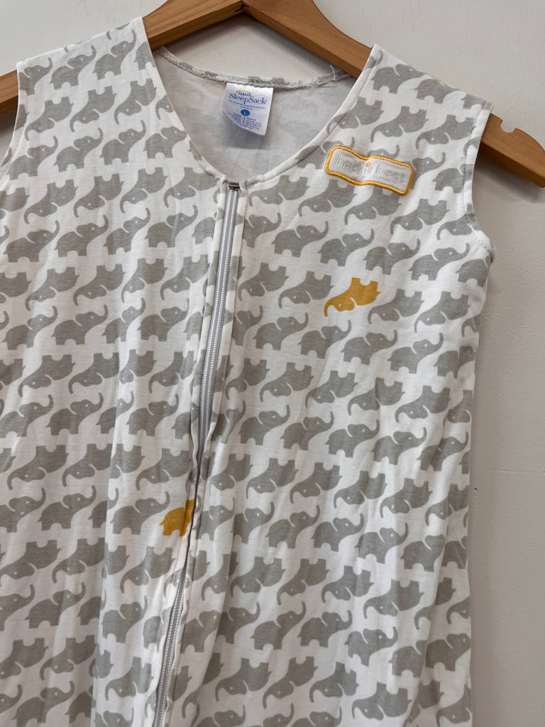 Halo Sleep Sack Large 12–18M – Elephant Print