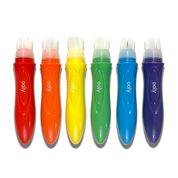 Easy Squeezy: Squeezable Poster Paint Brushes