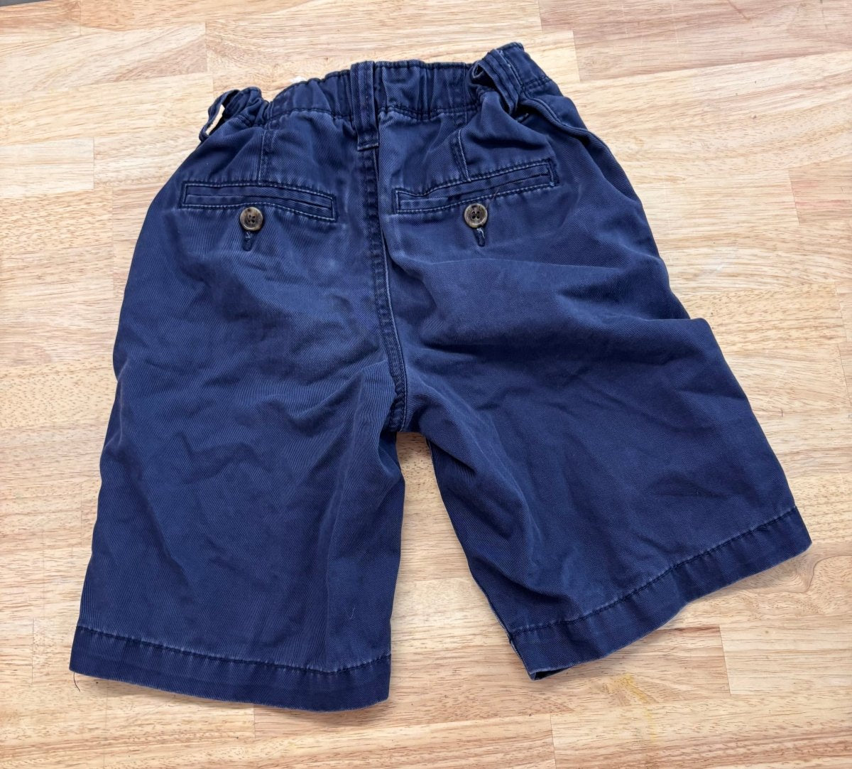 GAP Kids Chino shorts – Navy (Adjustable Waist) - Nest and Sprout - Consignment