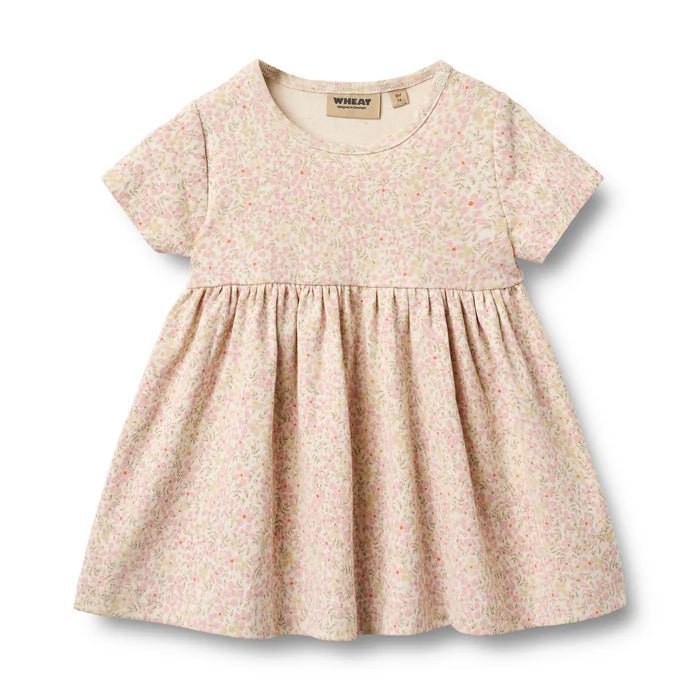 Wheat Kids Dress – Nova – Coral Flowers | 3M - 2Y - Nest and Sprout - Wheat Kids