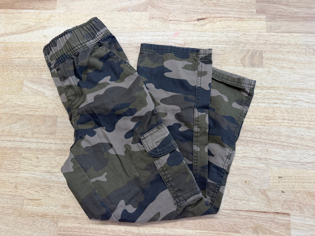 Children's Place Camo Cargo Pants – 7 | Straight Wider Leg