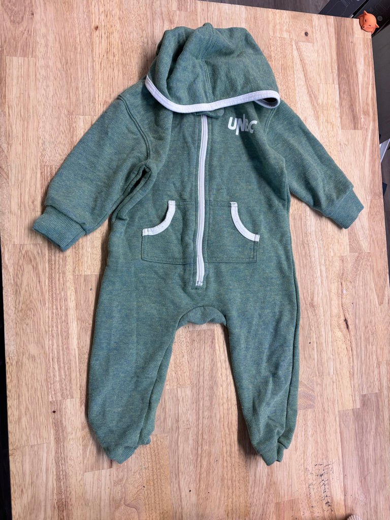 Polar Piece 24M UNBC Hooded Romper - Nest and Sprout - Consignment
