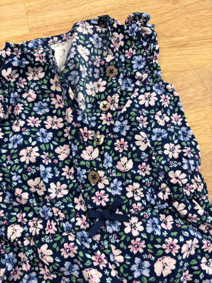 Carter’s 3M Romper – Navy Floral