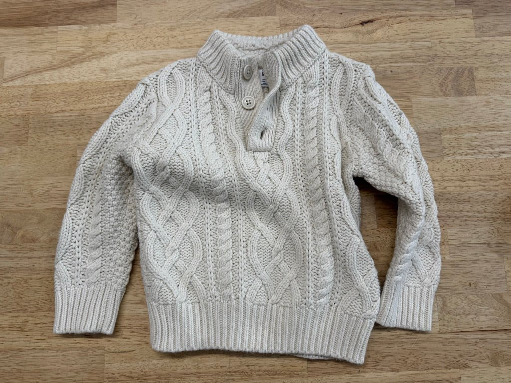 Baby Gap Cable Knit Sweater – 2T | Button-Up