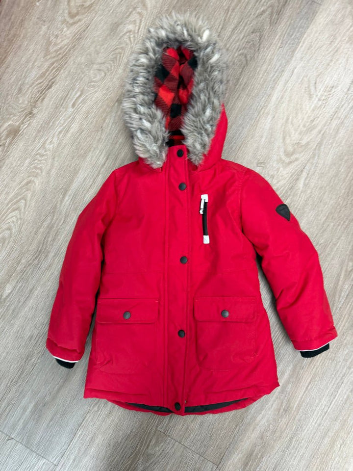 Canadiana Winter Jacket – 4–5Y | Red - Nest and Sprout - Consignment