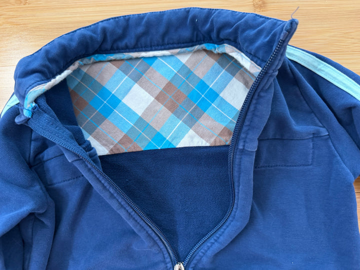 Peekaboo Beans Track Jacket –4 | Blue Light Blue Stripe | Play