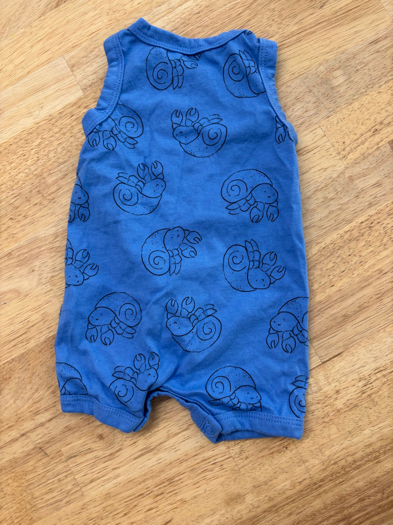 Carter’s Romper – NB (Hermit Crab)