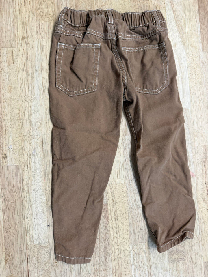 H&M Tapered Relaxed Chino Pant – 3Y | Brown