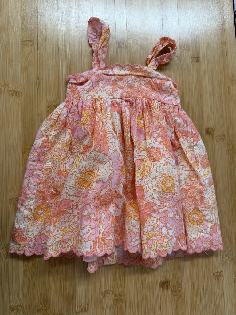 Haute Hippie Dress – 2 | Pink & Orange Gold Seam