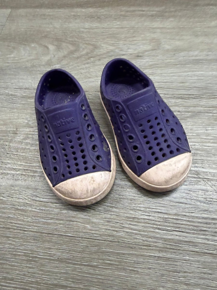 Native Shoes – Size C4 | purple - Nest and Sprout - Consignment