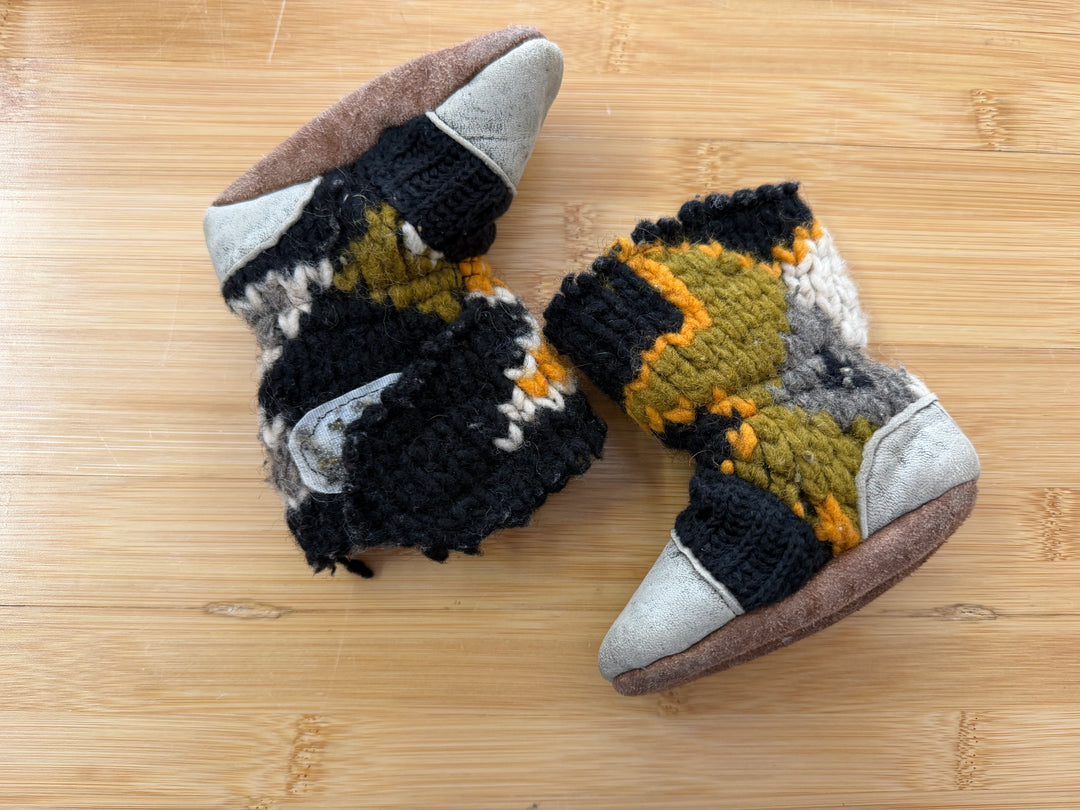 Nooks Wool Bootie – 6-12 Months | Black