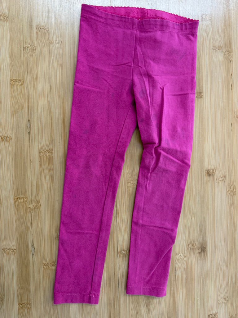 Tea Collection Leggings – 5 | Pink - Nest and Sprout-Consignment