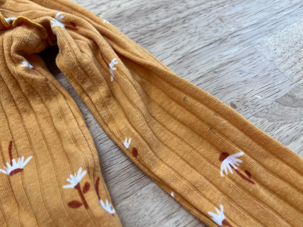 Zara Mockneck Long Sleeve – Mustard Yellow 9–12 Months