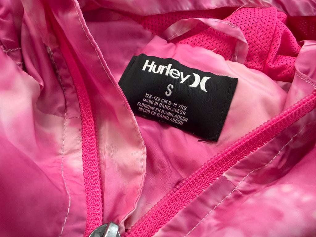 Hurley Mesh-Lined Jacket – S | Pink Tie-Dye | Play