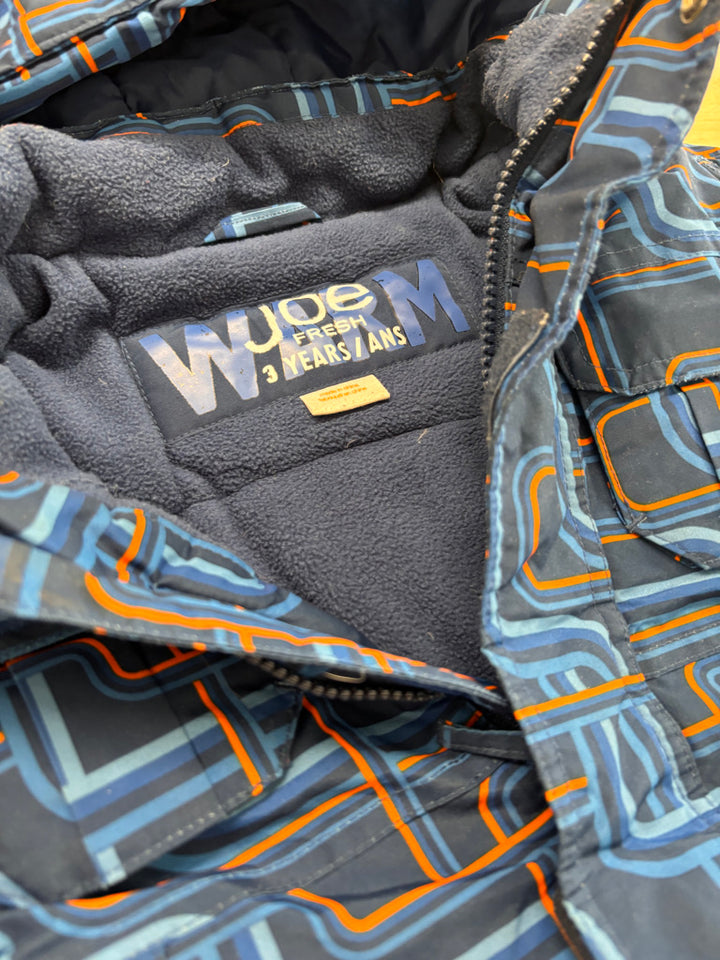 Joe Fresh Snow Jacket – Blue Pattern