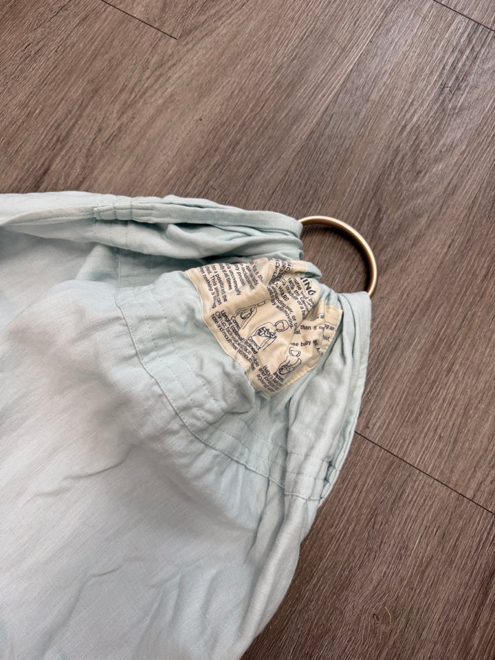 Wildbird Linen Ring Sling – One Size | Light Blue Excellent