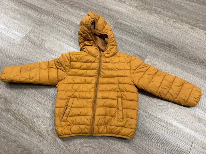 George Puffer Jacket – 4/5 | Yellow and Orange - Nest and Sprout-Consignment