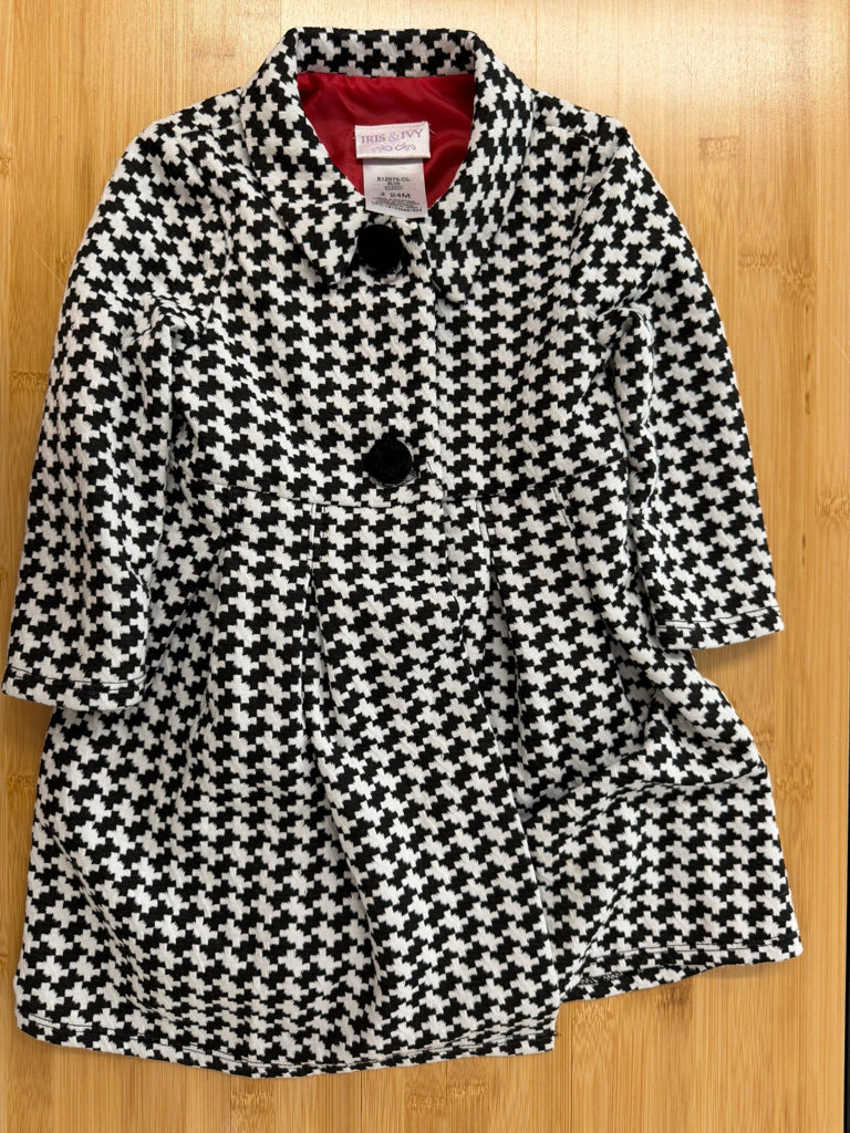 Iris & Ivy Houndstooth Dress Jacket – 24M