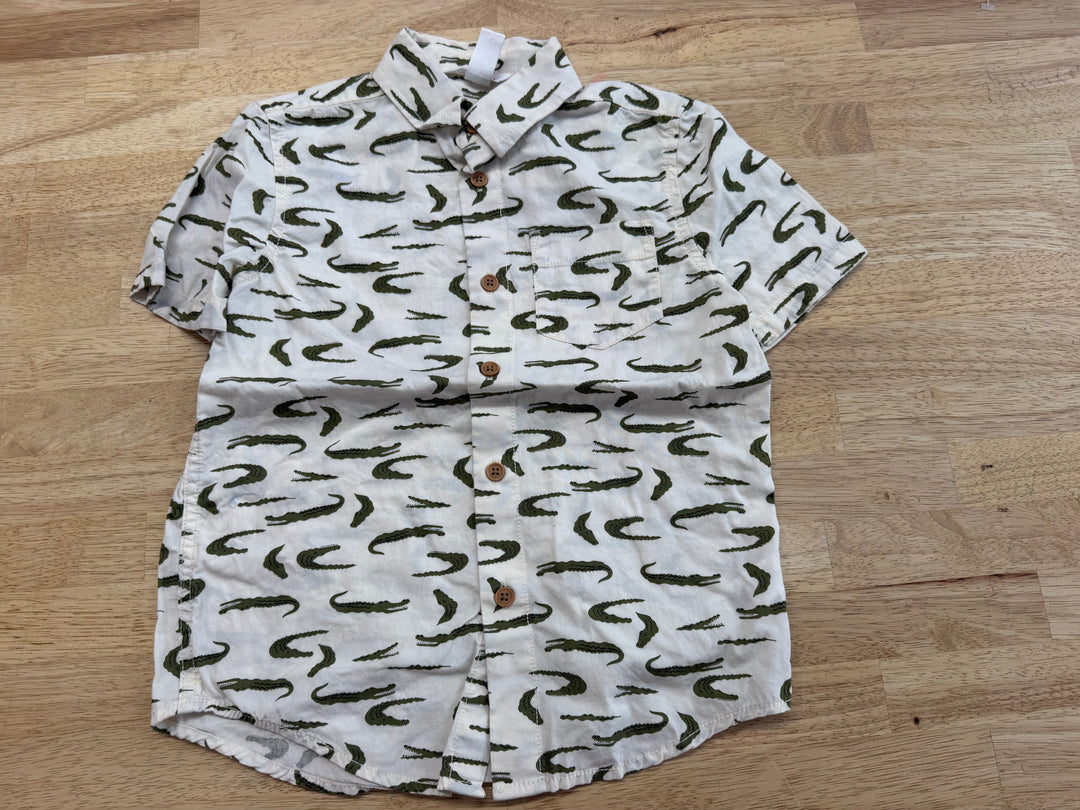Joe Fresh Alligator Button Up Shirt – 6