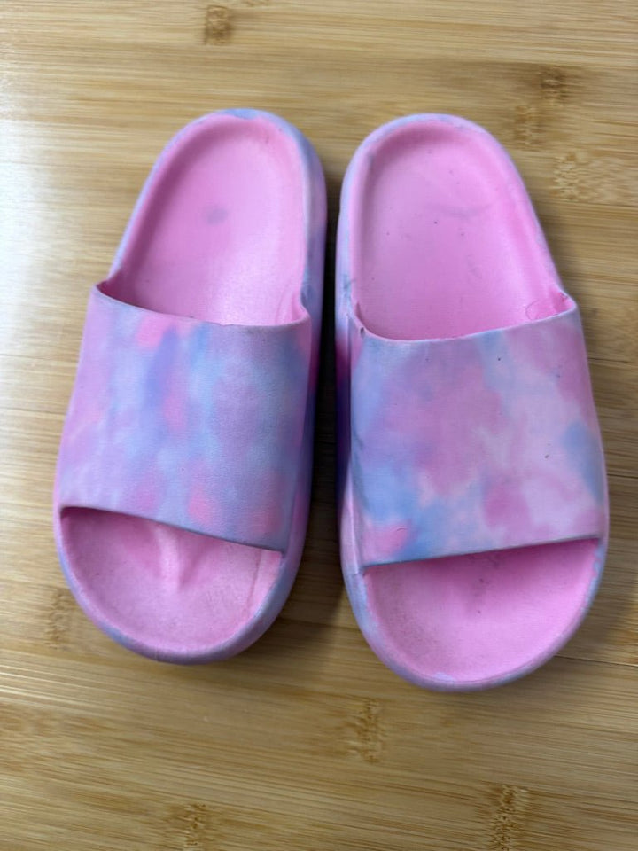 Cloud Slip - On Sandals – Junior 1 | Pink & Purple - Nest and Sprout - Consignment