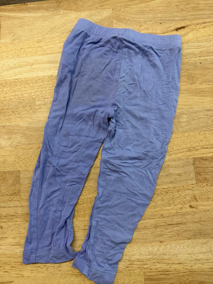 Silkberry Leggings – 18–24M | Periwinkle Bamboo play - Nest and Sprout - Consignment