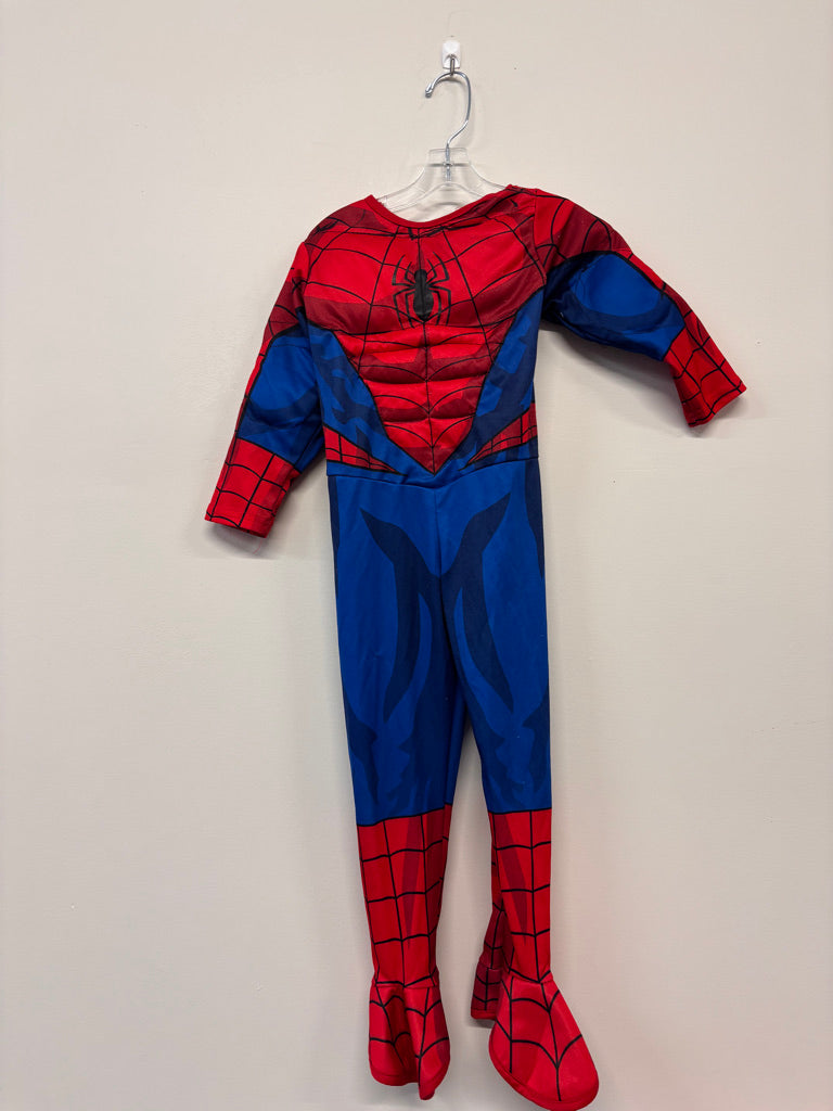 Spider-Man Costume with Mask – Size 3-4