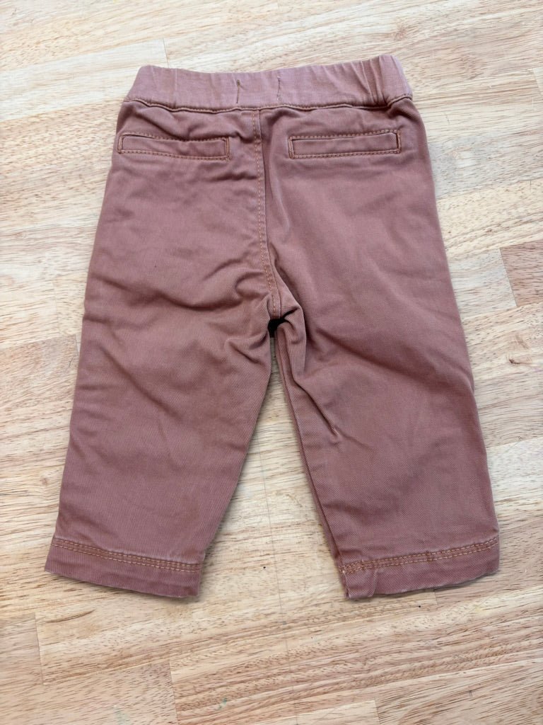 Hatley Baby Chinos - Dark Brown 3 - 6M - Nest and Sprout - Consignment