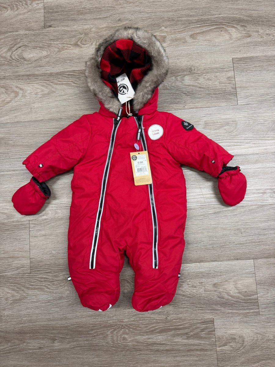 Canadiana snow Suit – 0-3 Months | NWT - Nest and Sprout-Consignment