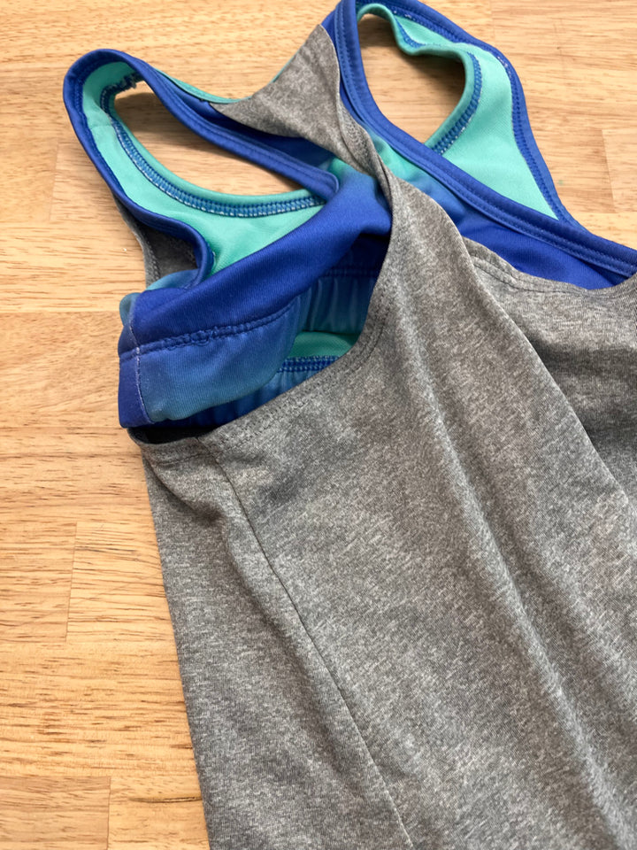 Old Navy Tank Top 5 - Grey with Built-In Bra