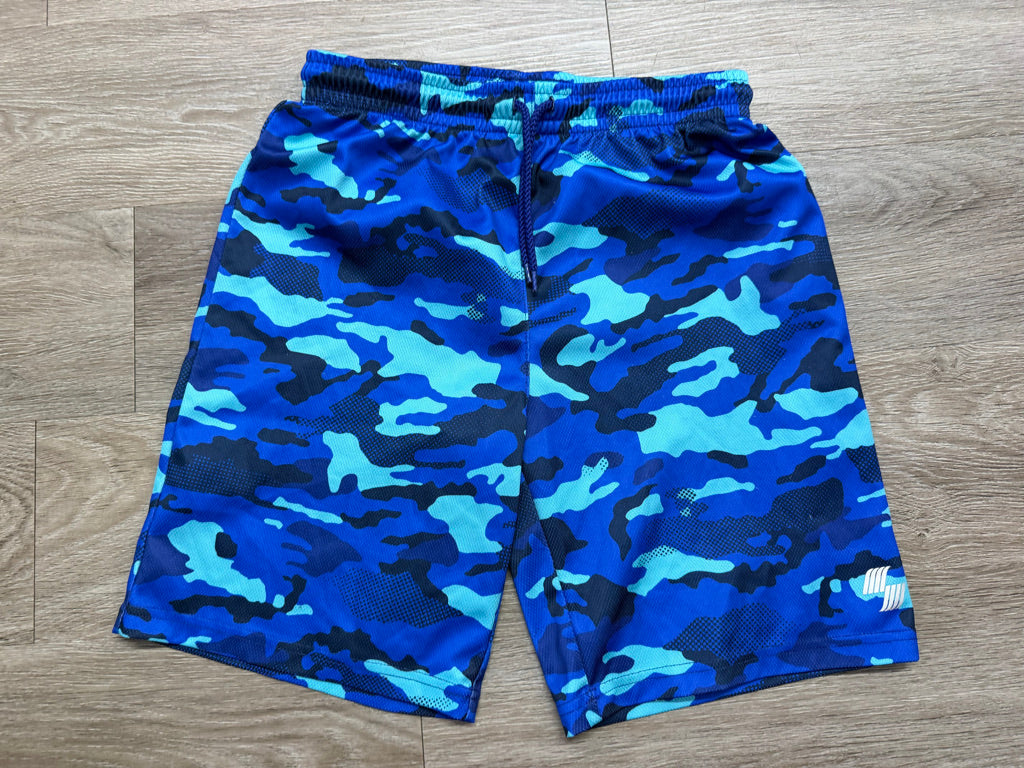 The Children's Place Sport Shorts – XL (14) | Blue Camo