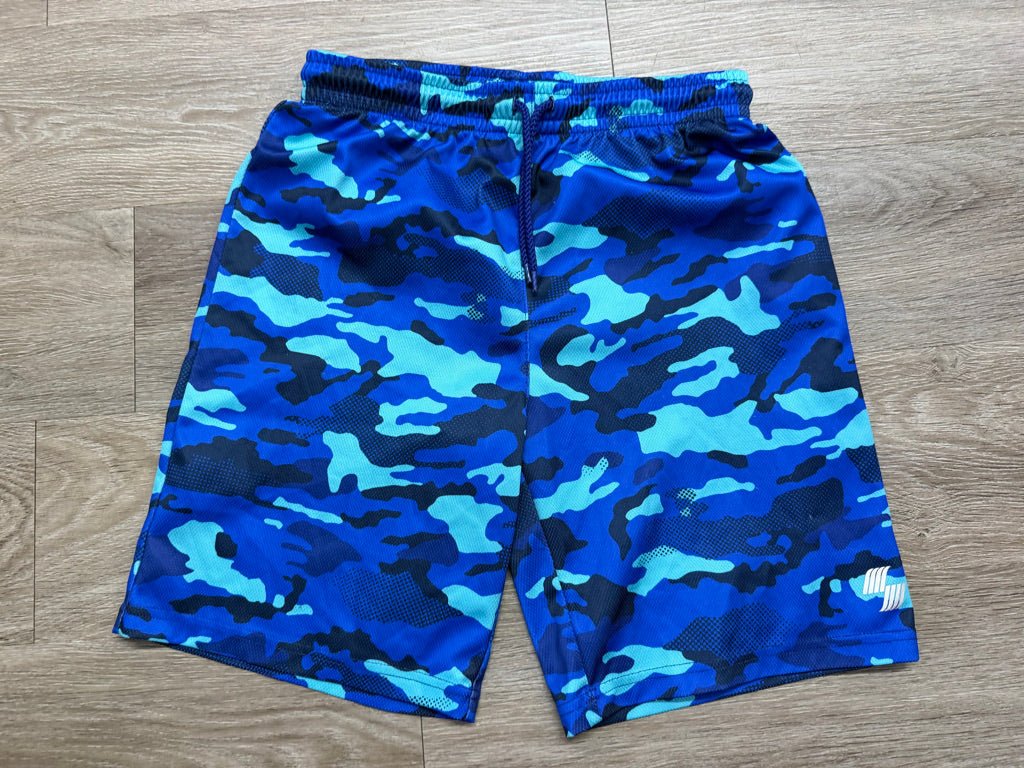 The Children's Place Sport Shorts – XL (14) | Blue Camo | Play - Nest and Sprout-Consignment