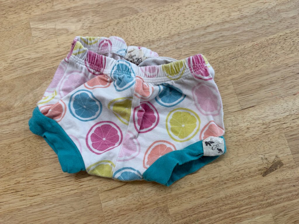 Bear + Roo Citrus Fruit Bloomer – 12–18M | Orange | Play - Nest and Sprout-Consignment