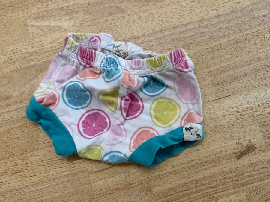 Bear + Roo Citrus Fruit Bloomer – 12–18M | Orange | Play - Nest and Sprout-Consignment