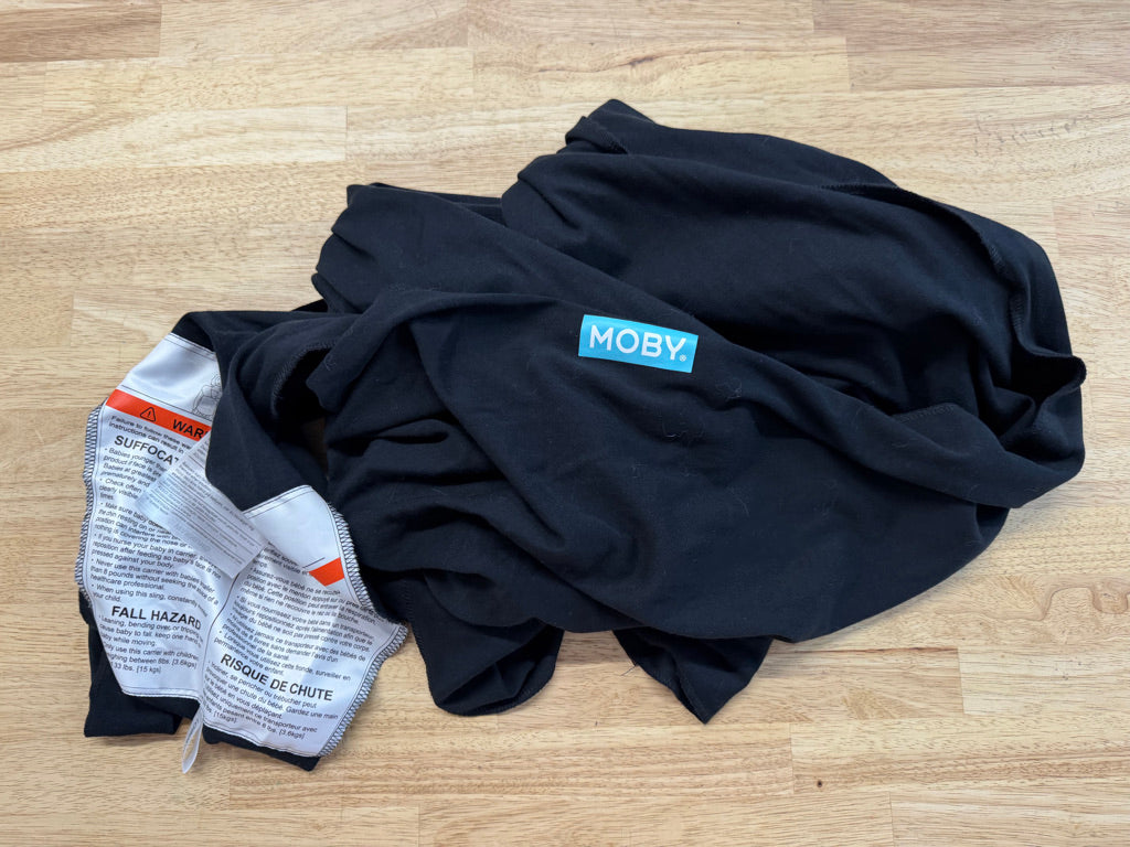 Moby Stretchy Wrap – One Size | Black