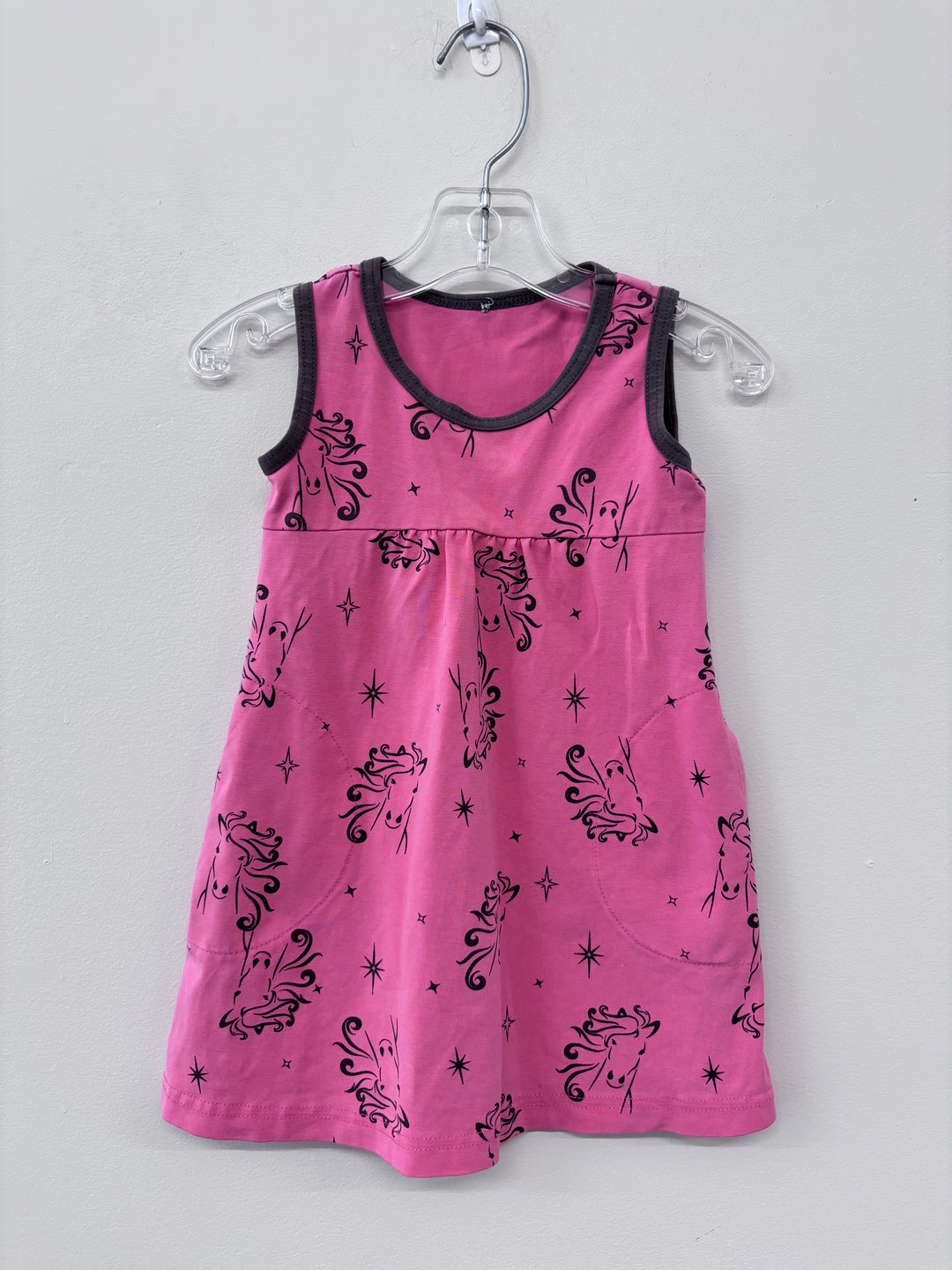 Peekaboo Beans Pretty Pony Dress (Size 1)