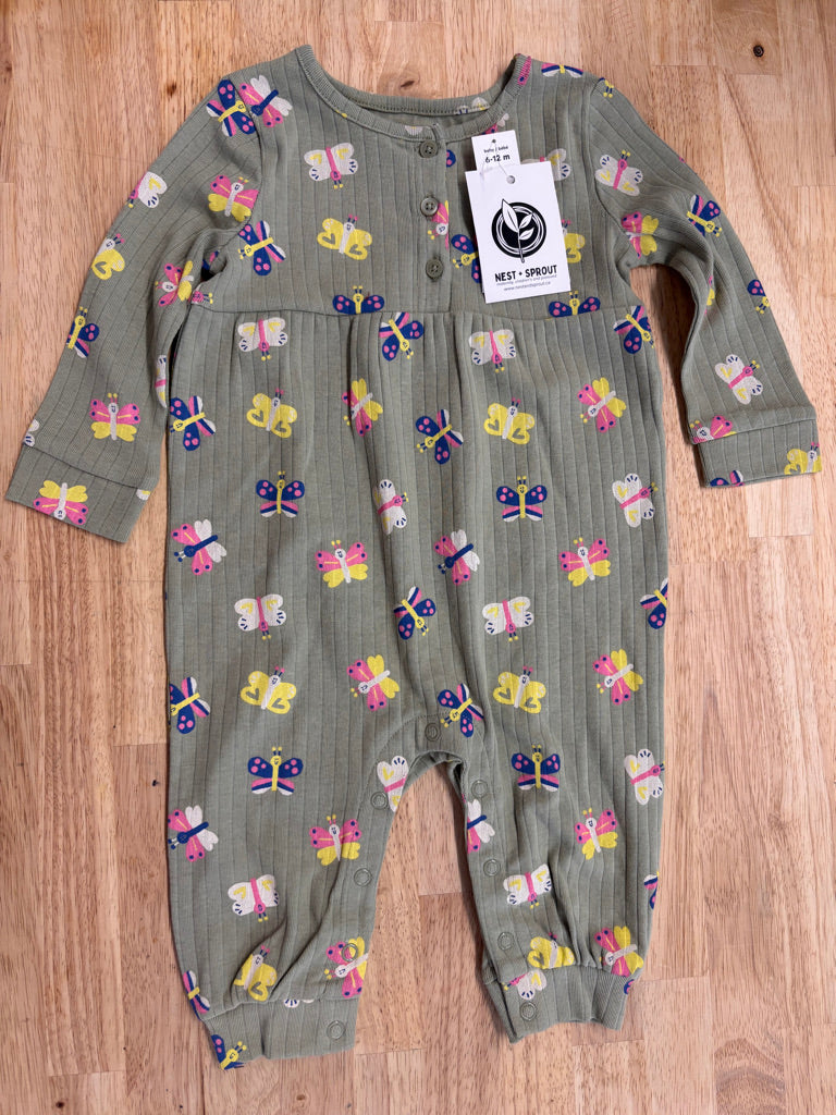 Joe Fresh 6-12 Month Ribbed Romper NWT