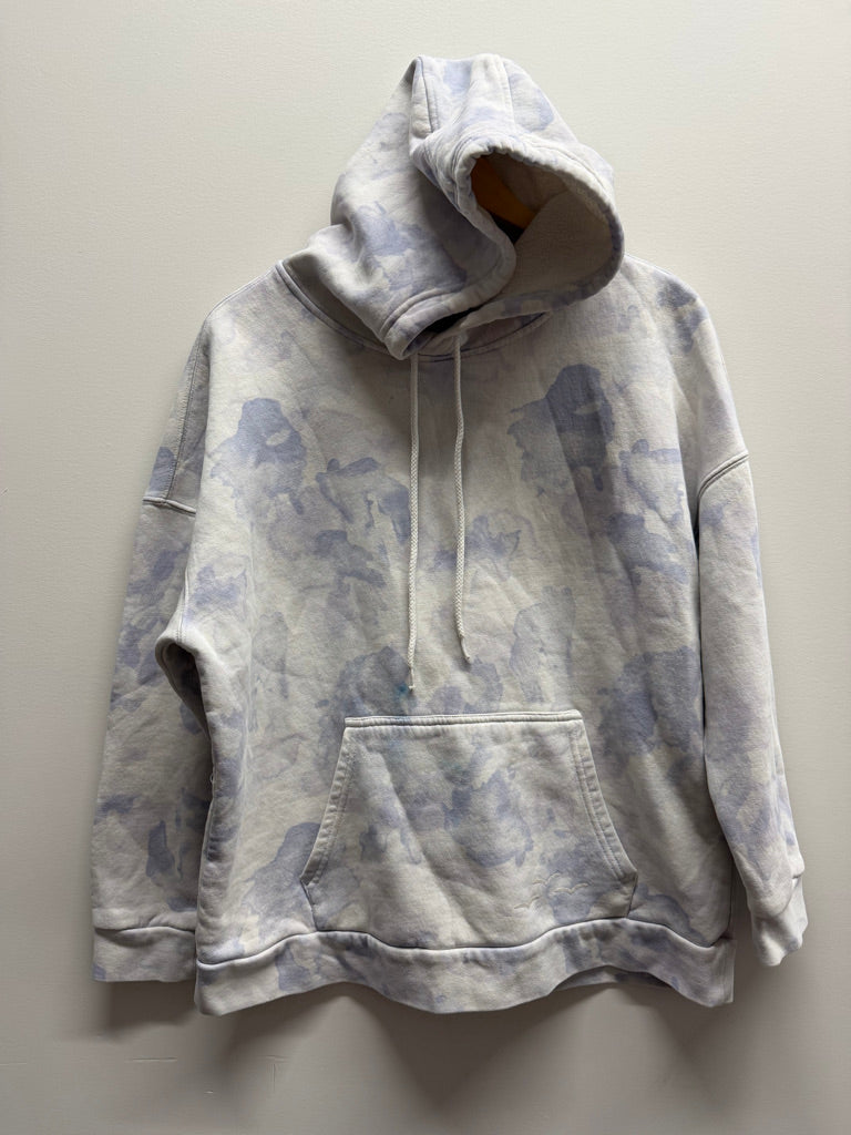 Lazy Pants Hoodie – M (Youth 14–15) | Blue Print Pullover