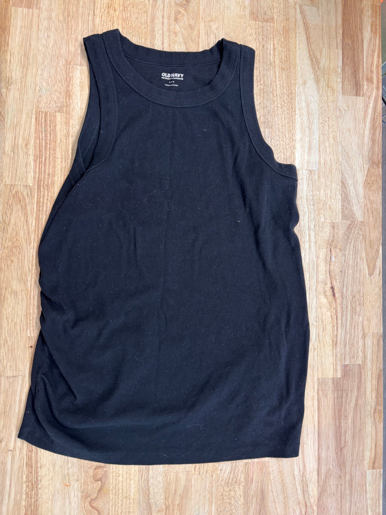 Old Navy Ribbed Maternity Tank – Black